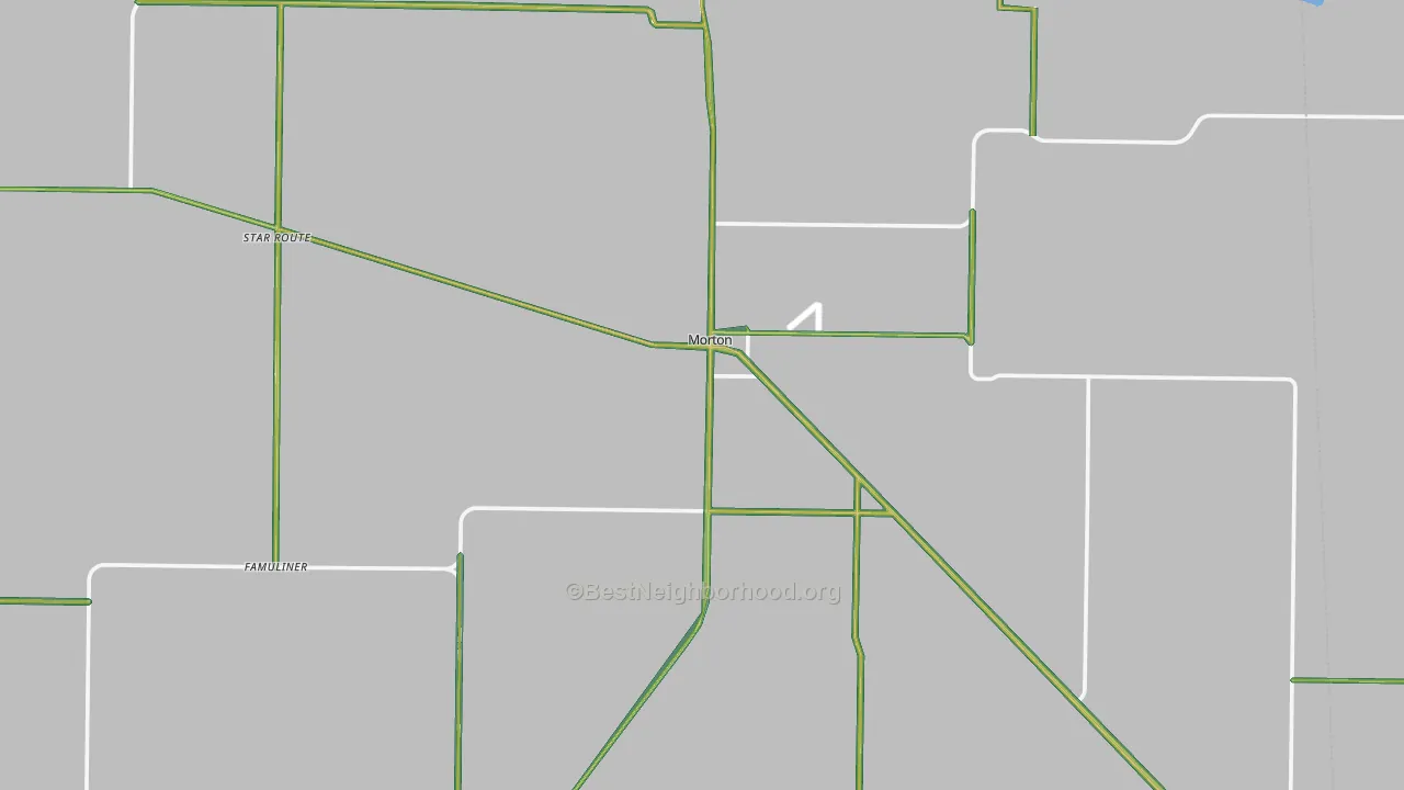 79346, TX Map of Noise Levels in 79346