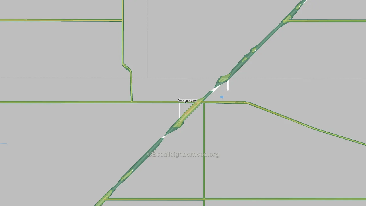 79359, TX Map of Noise Levels in 79359