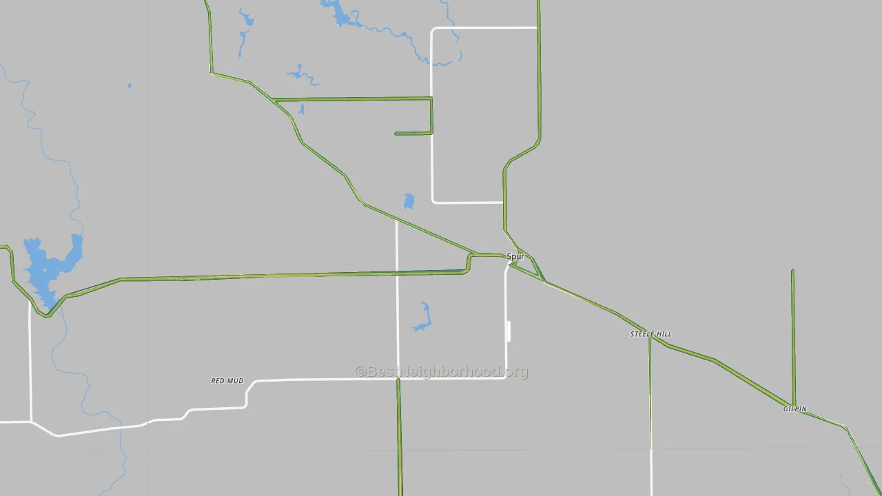79370, TX Map of Noise Levels in 79370