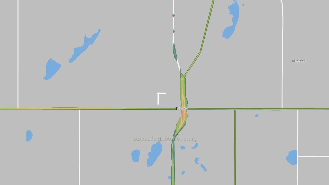 79373, TX Map of Noise Levels in 79373