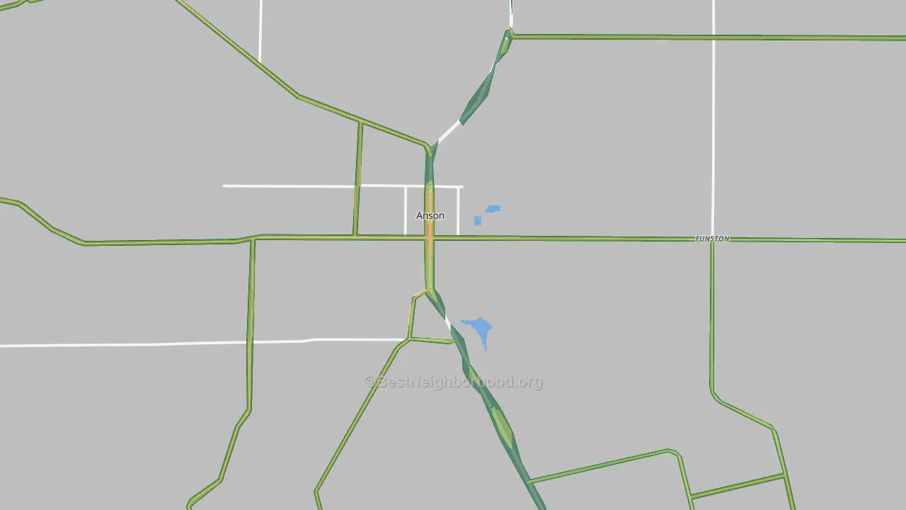 79501, TX Map of Noise Levels in 79501