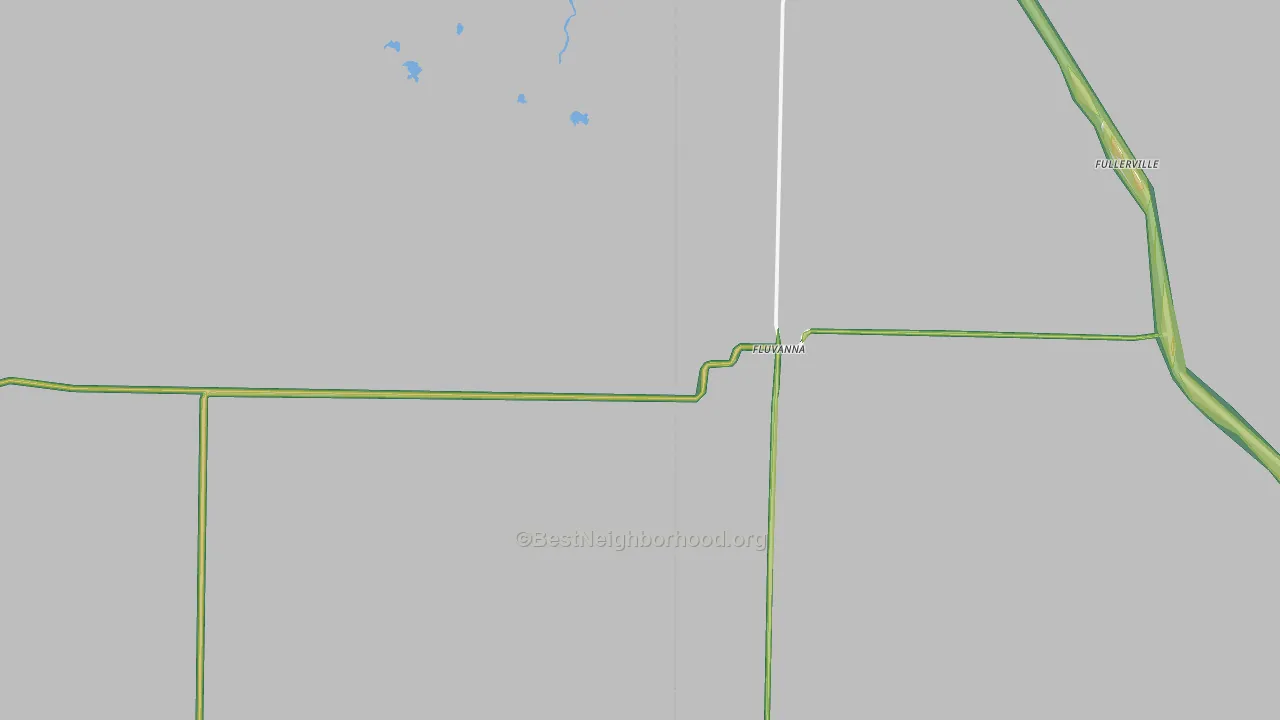 79517, TX Map of Noise Levels in 79517