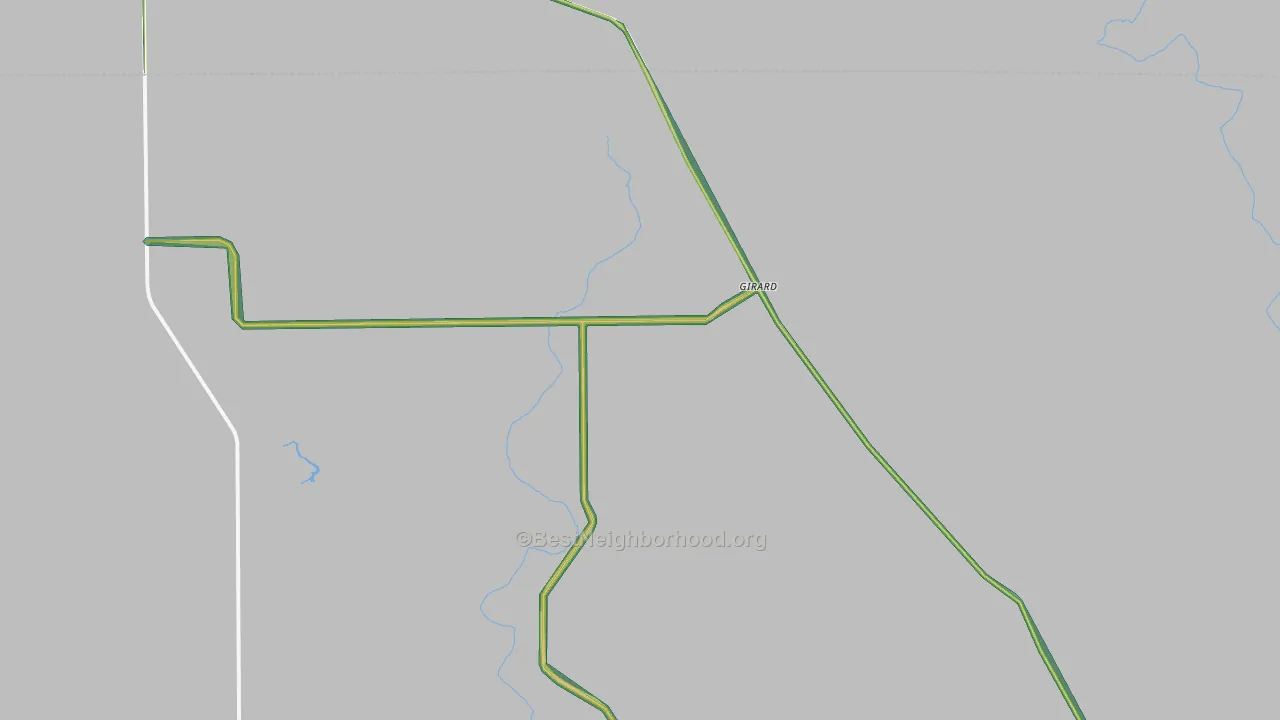 79518, TX Map of Noise Levels in 79518