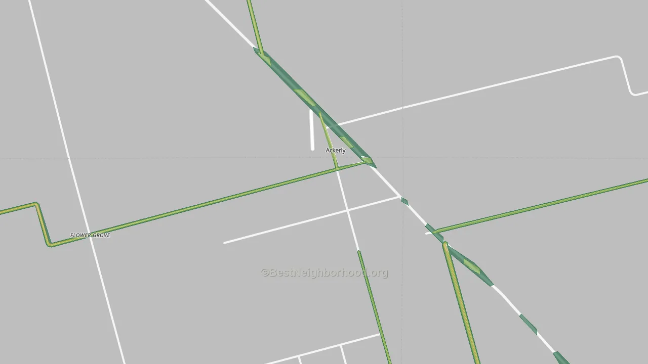 79713, TX Map of Noise Levels in 79713