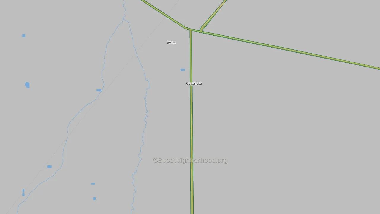 79730, TX Map of Noise Levels in 79730