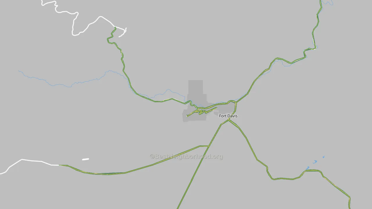 79734, TX Map of Noise Levels in 79734