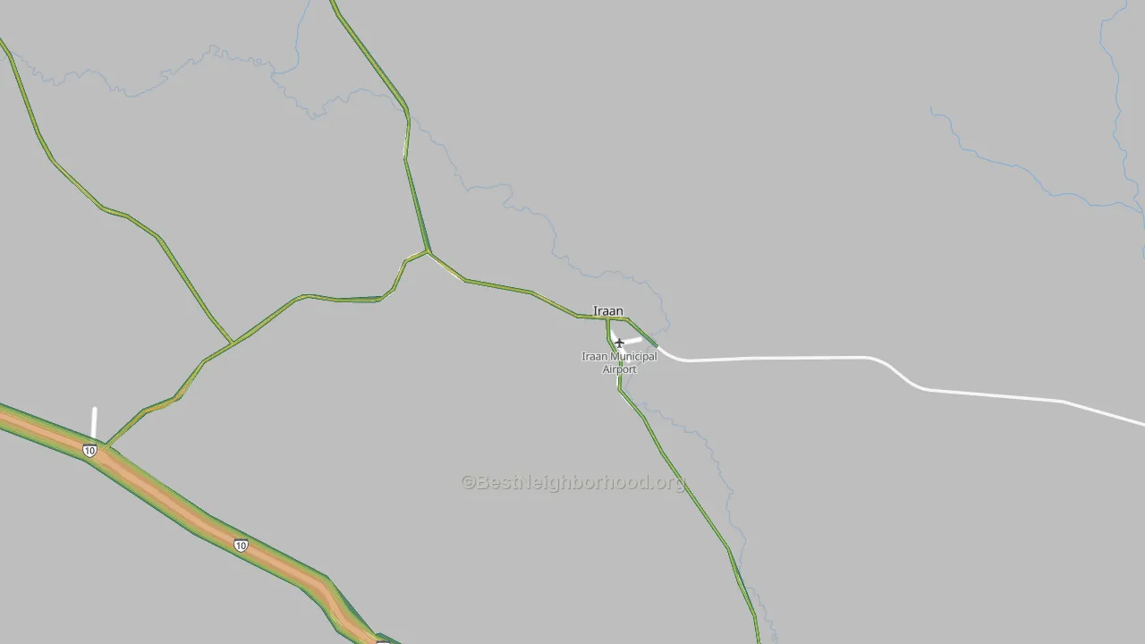 79744, TX Map of Noise Levels in 79744