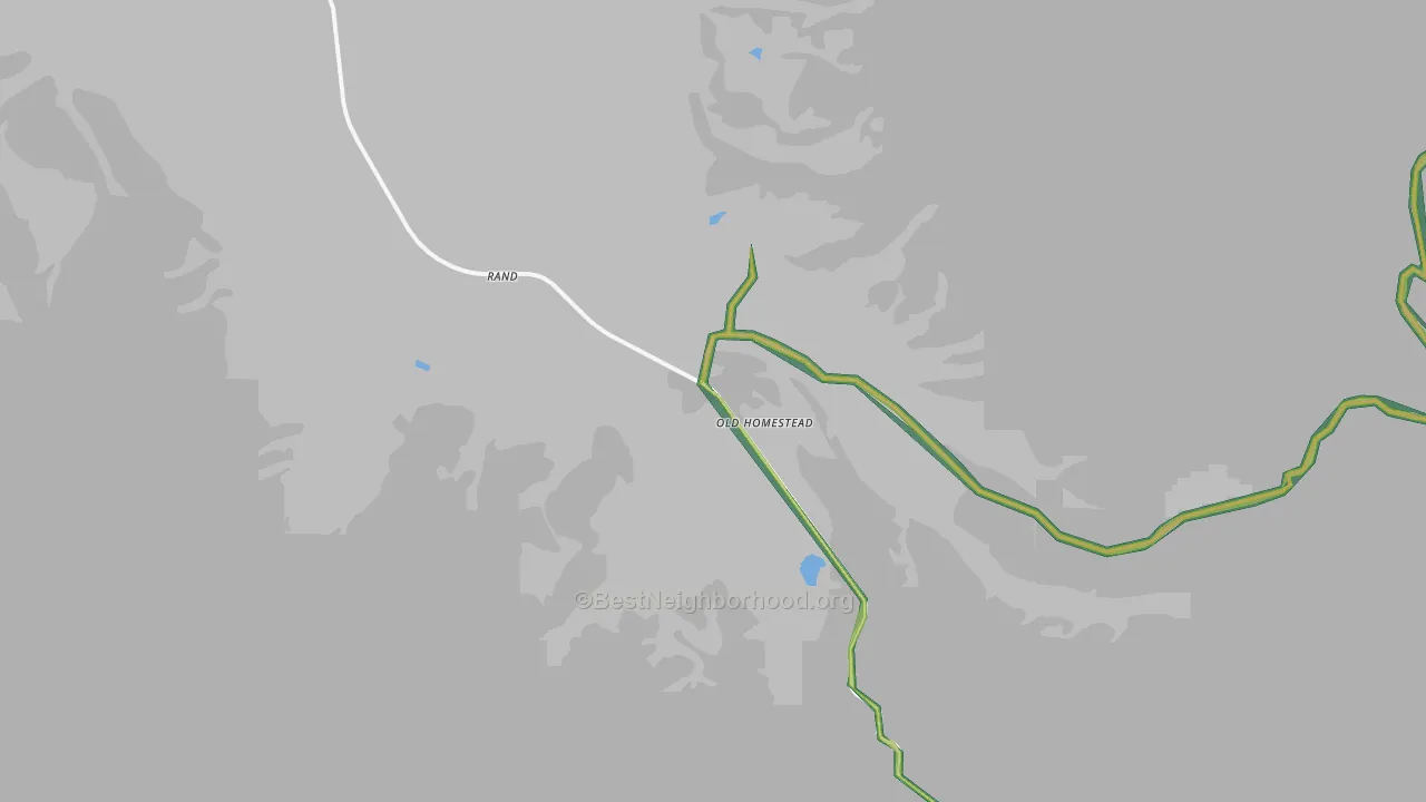 80473, CO Map of Noise Levels in 80473