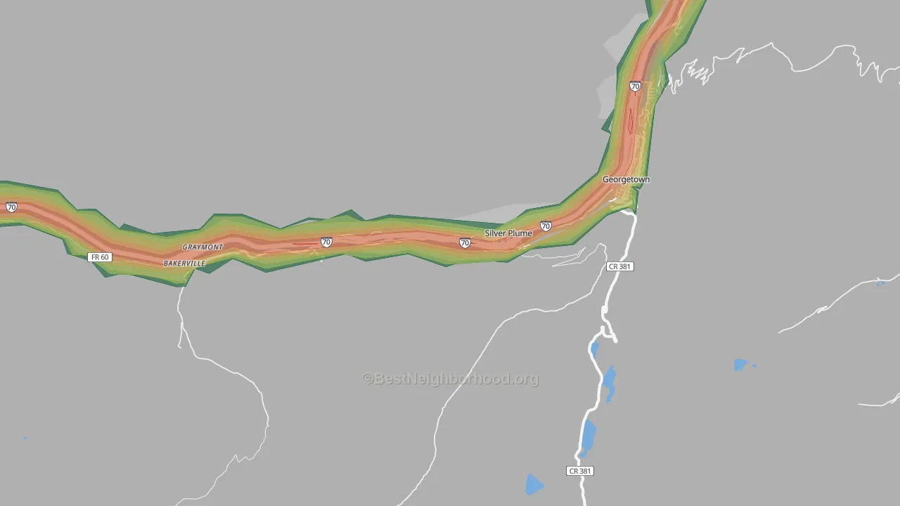 80476, CO Map of Noise Levels in 80476