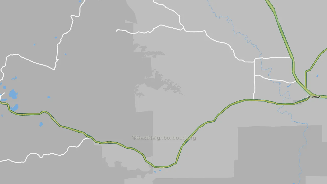 80536, CO Map of Noise Levels in 80536