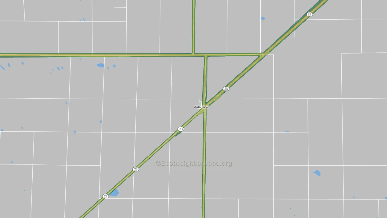 80721, CO Map of Noise Levels in 80721