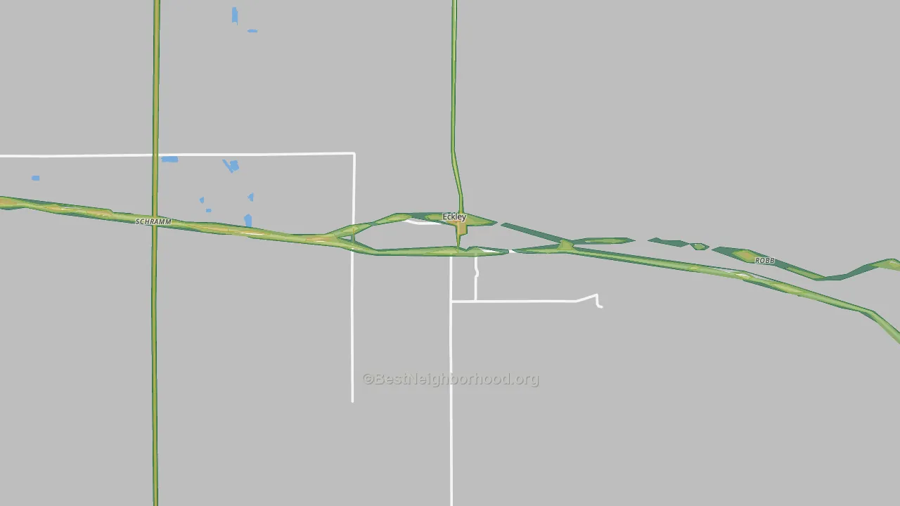 80727, CO Map of Noise Levels in 80727