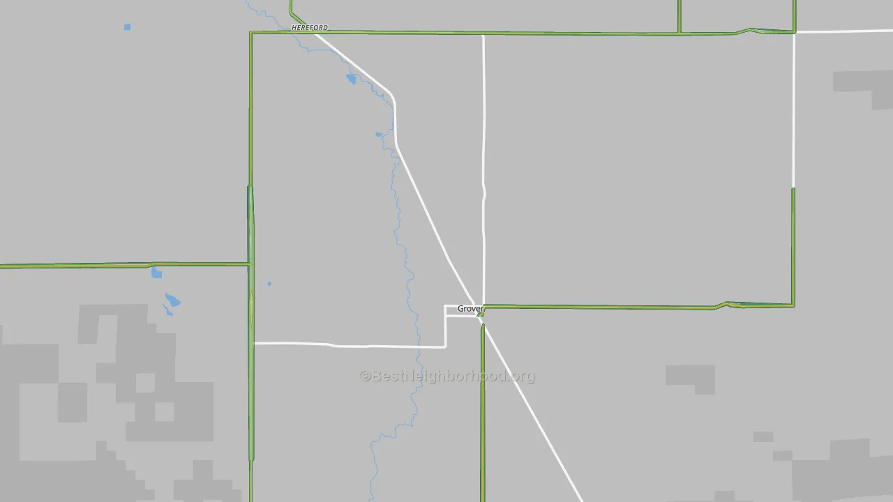 80729, CO Map of Noise Levels in 80729