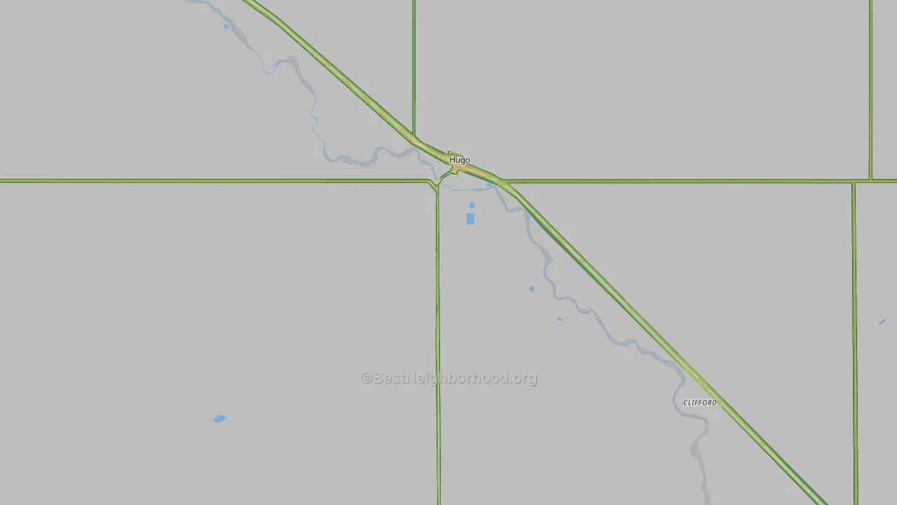 80821, CO Map of Noise Levels in 80821