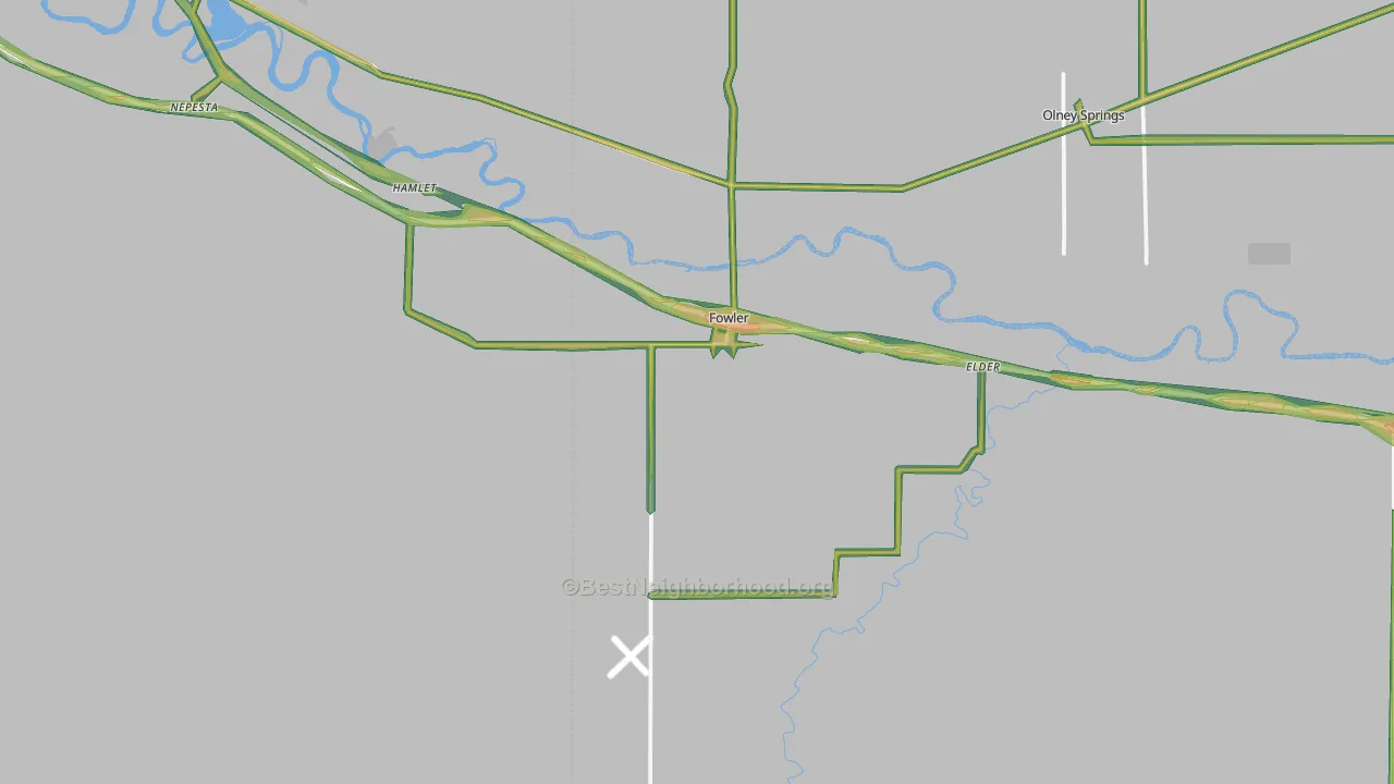 81039, CO Map of Noise Levels in 81039