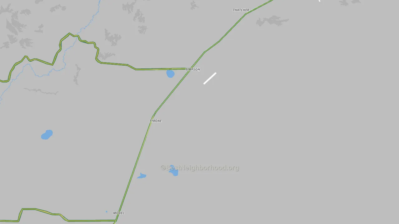 81059, CO Map of Noise Levels in 81059