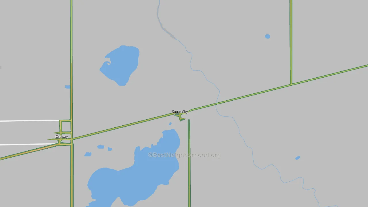 81076, CO Map of Noise Levels in 81076