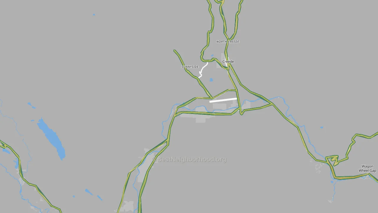81130, CO Map of Noise Levels in 81130