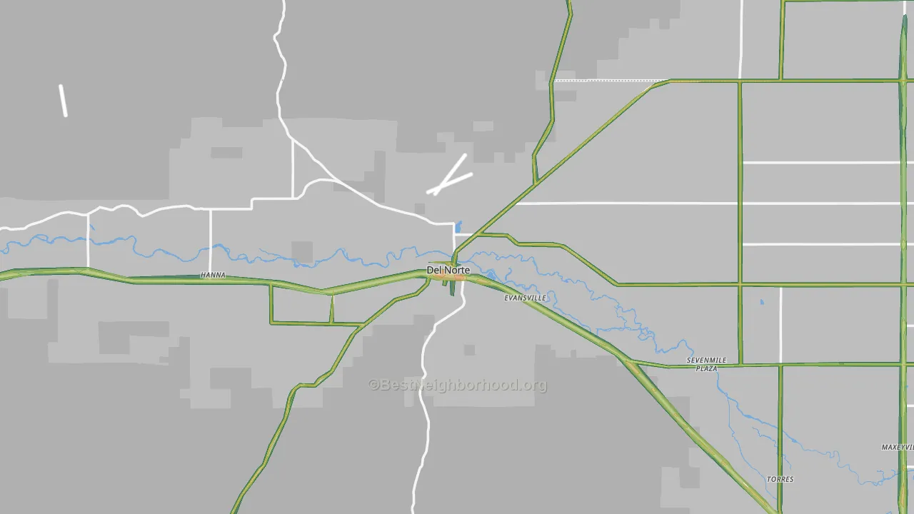 81132, CO Map of Noise Levels in 81132