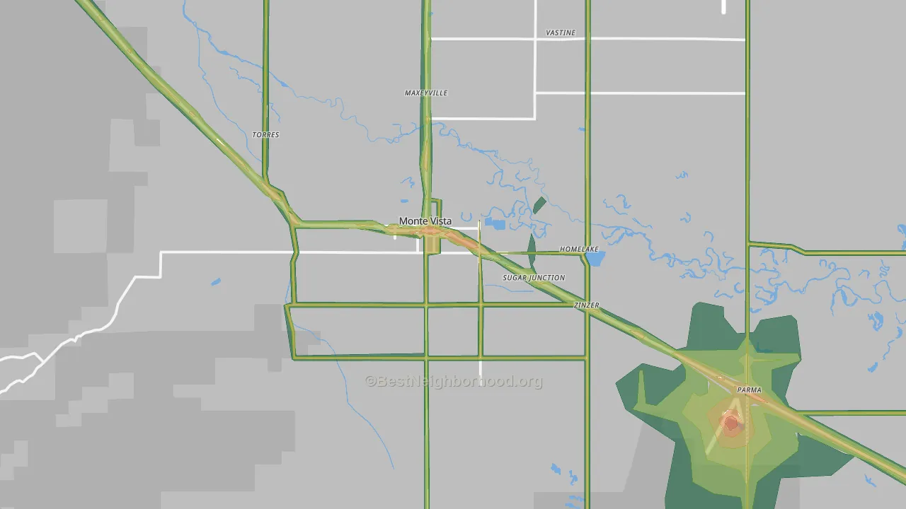 81144, CO Map of Noise Levels in 81144