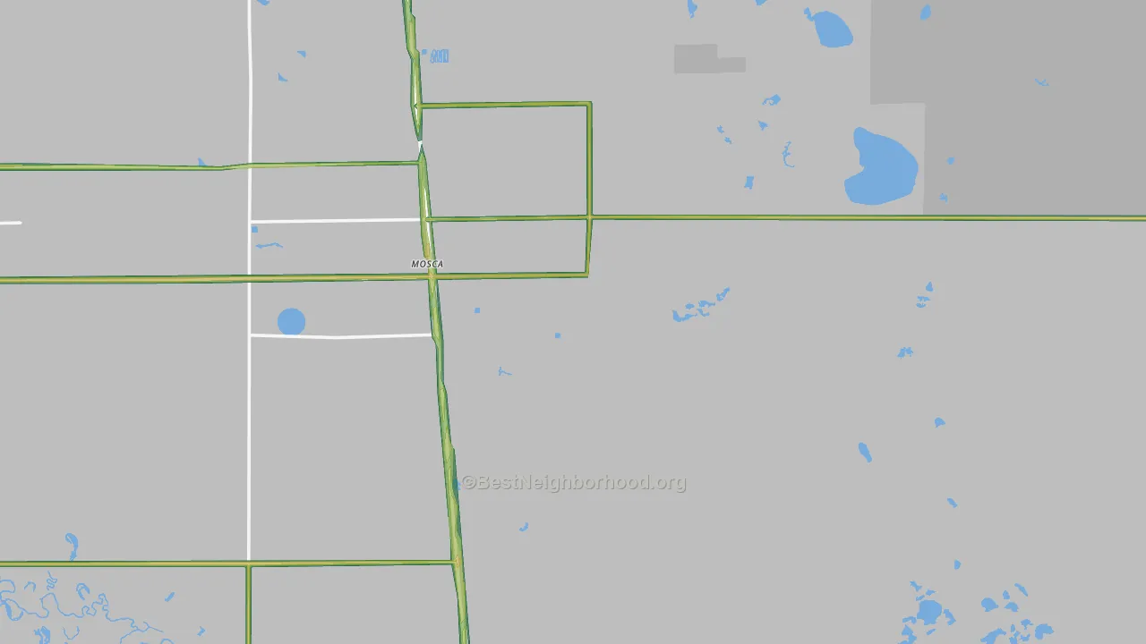 81146, CO Map of Noise Levels in 81146