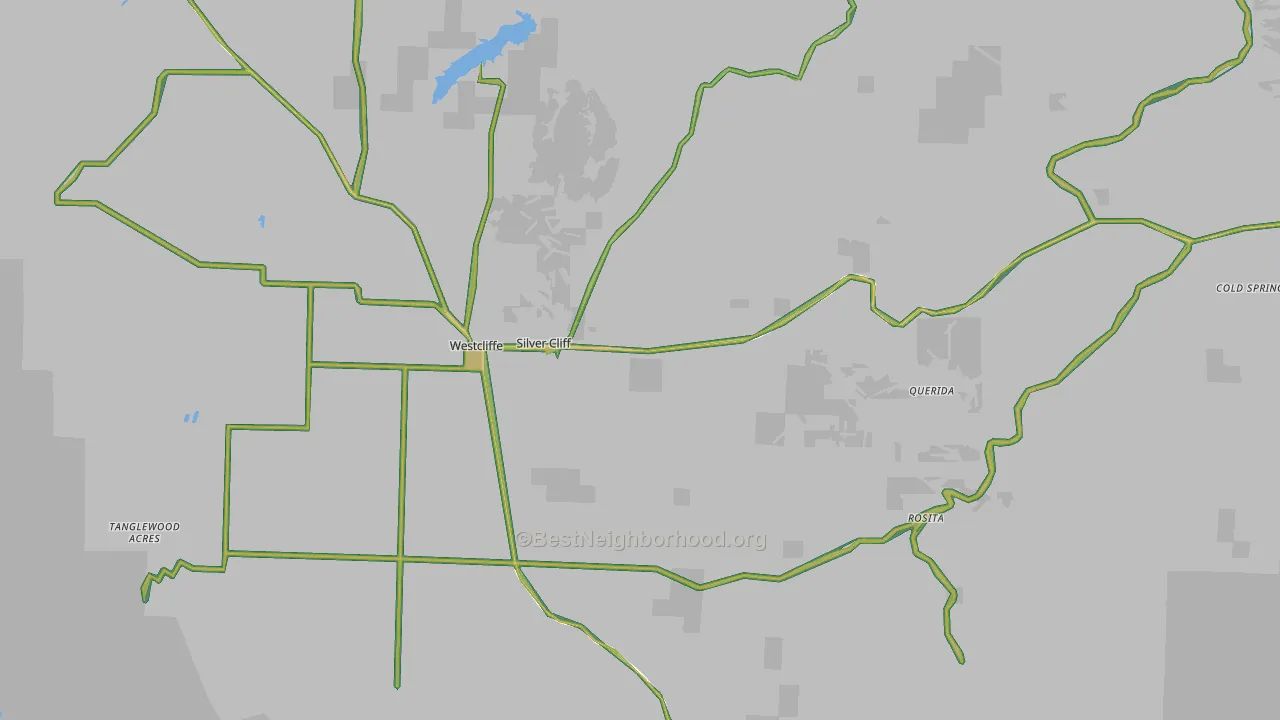 81252, CO Map of Noise Levels in 81252