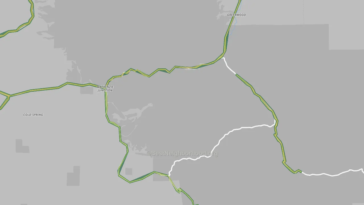 81253, CO Map of Noise Levels in 81253