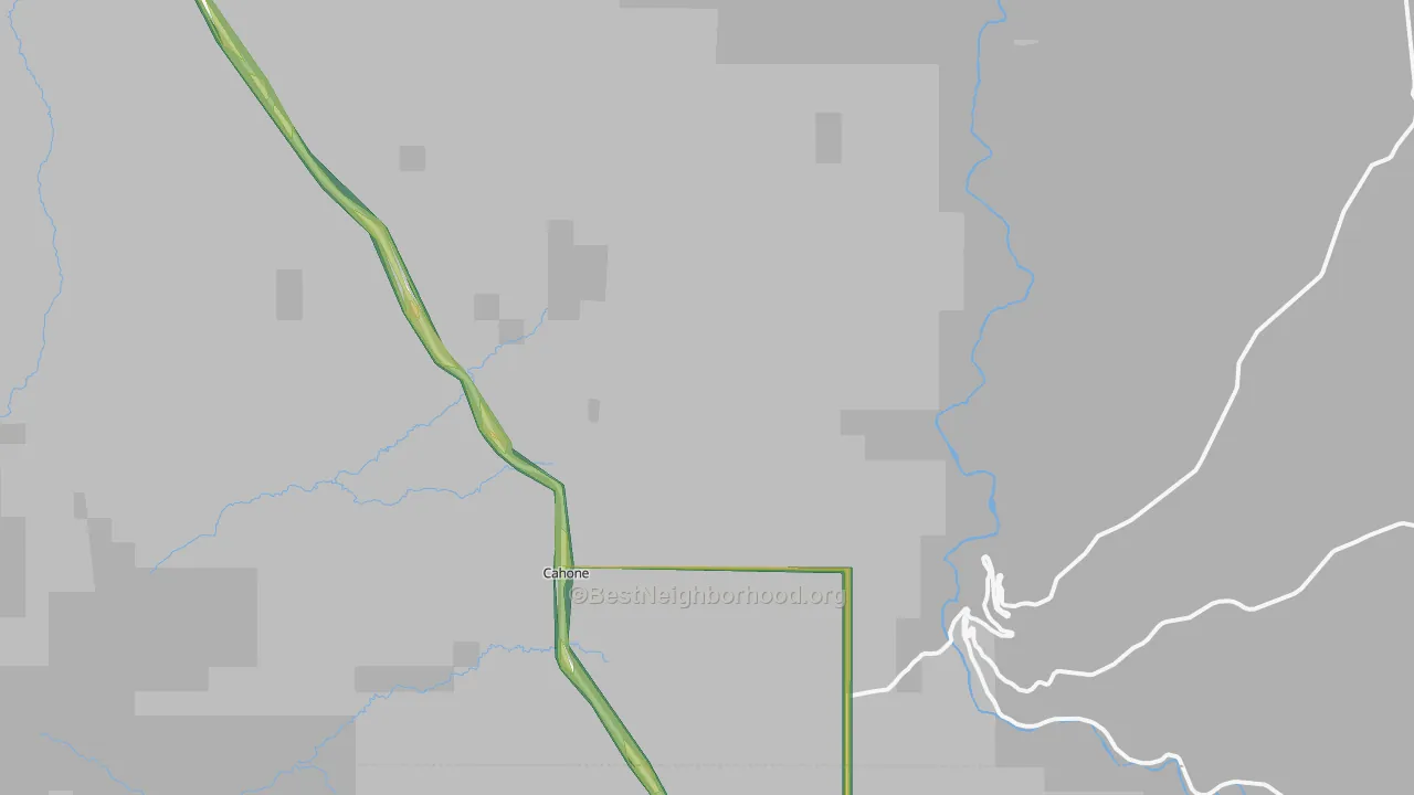81320, CO Map of Noise Levels in 81320