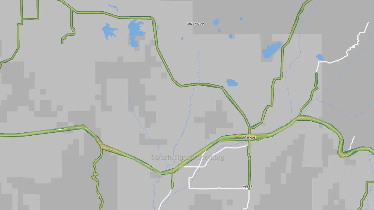 81328, CO Map of Noise Levels in 81328