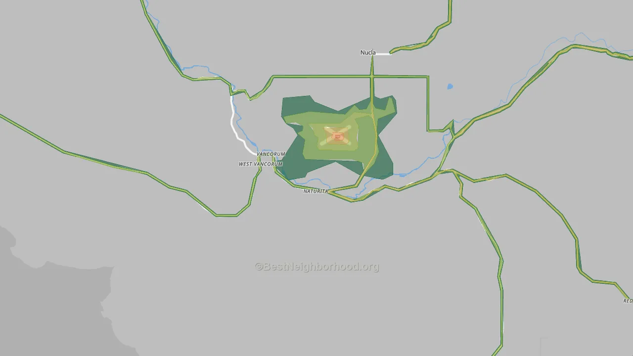 81422, CO Map of Noise Levels in 81422