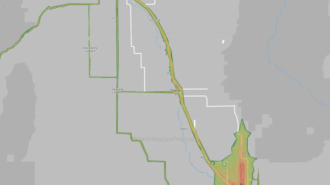 81425, CO Map of Noise Levels in 81425