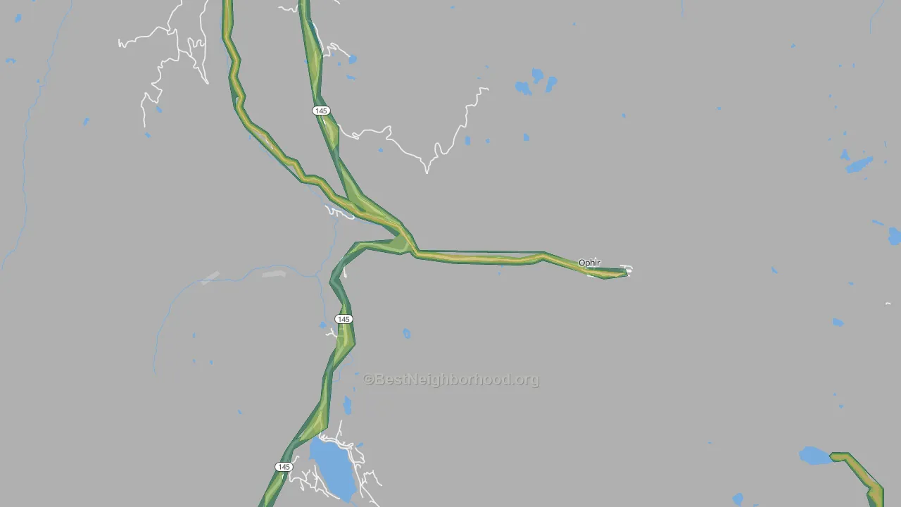 81426, CO Map of Noise Levels in 81426
