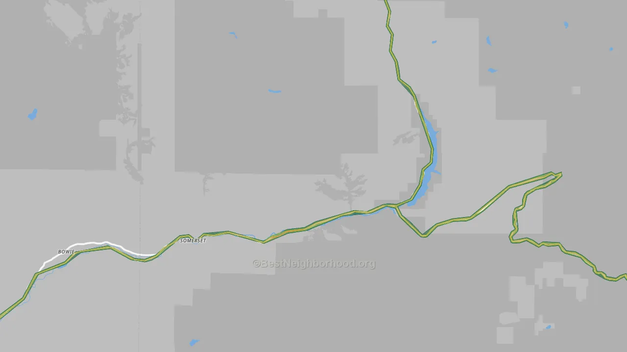 81434, CO Map of Noise Levels in 81434