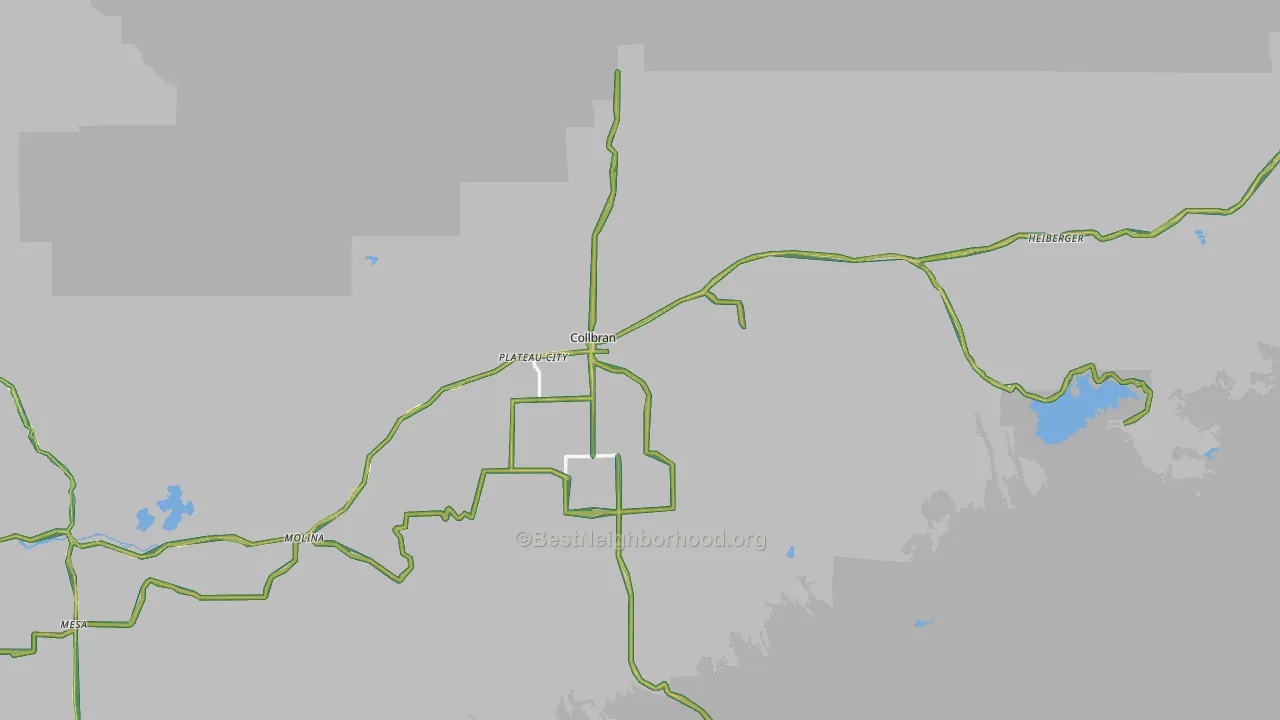 81624, CO Map of Noise Levels in 81624
