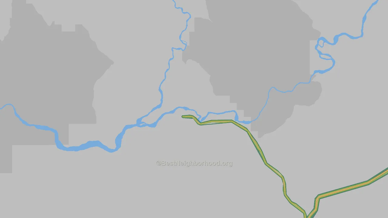 81633, CO Map of Noise Levels in 81633