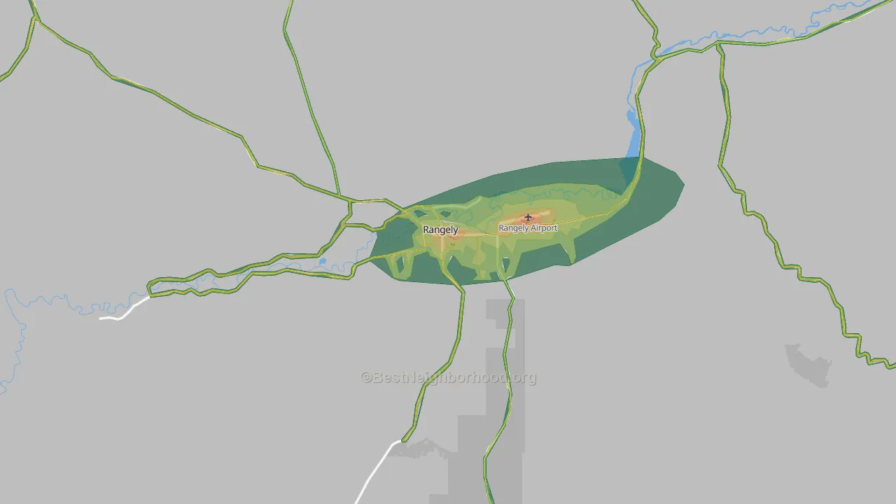 81648, CO Map of Noise Levels in 81648
