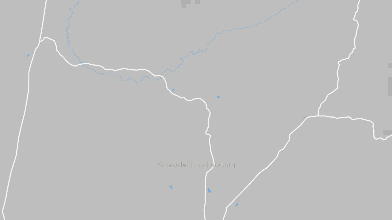 82058, WY Map of Noise Levels in 82058