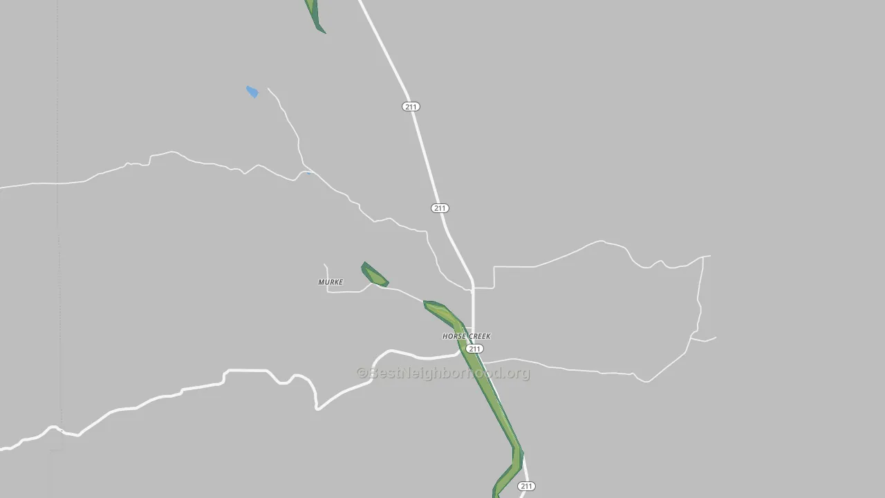 82061, WY Map of Noise Levels in 82061