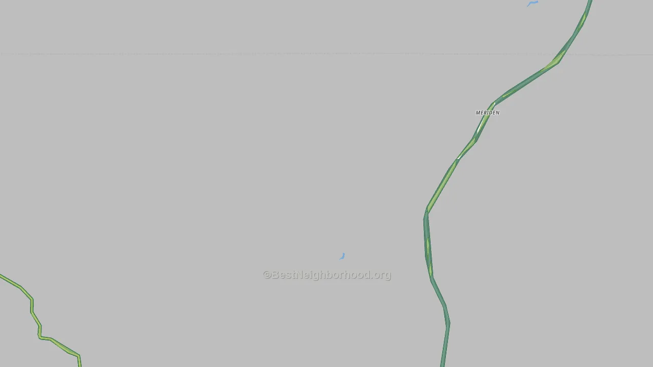 82081, WY Map of Noise Levels in 82081