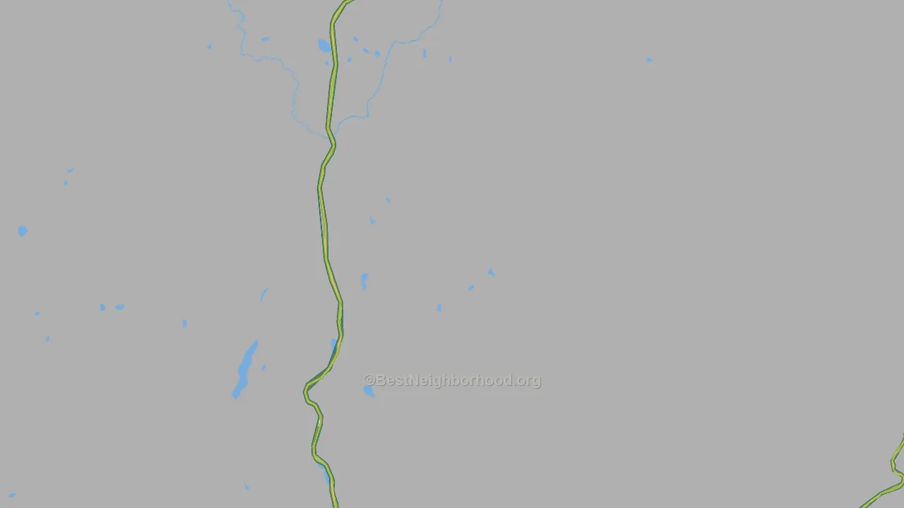 82190, WY Map of Noise Levels in 82190