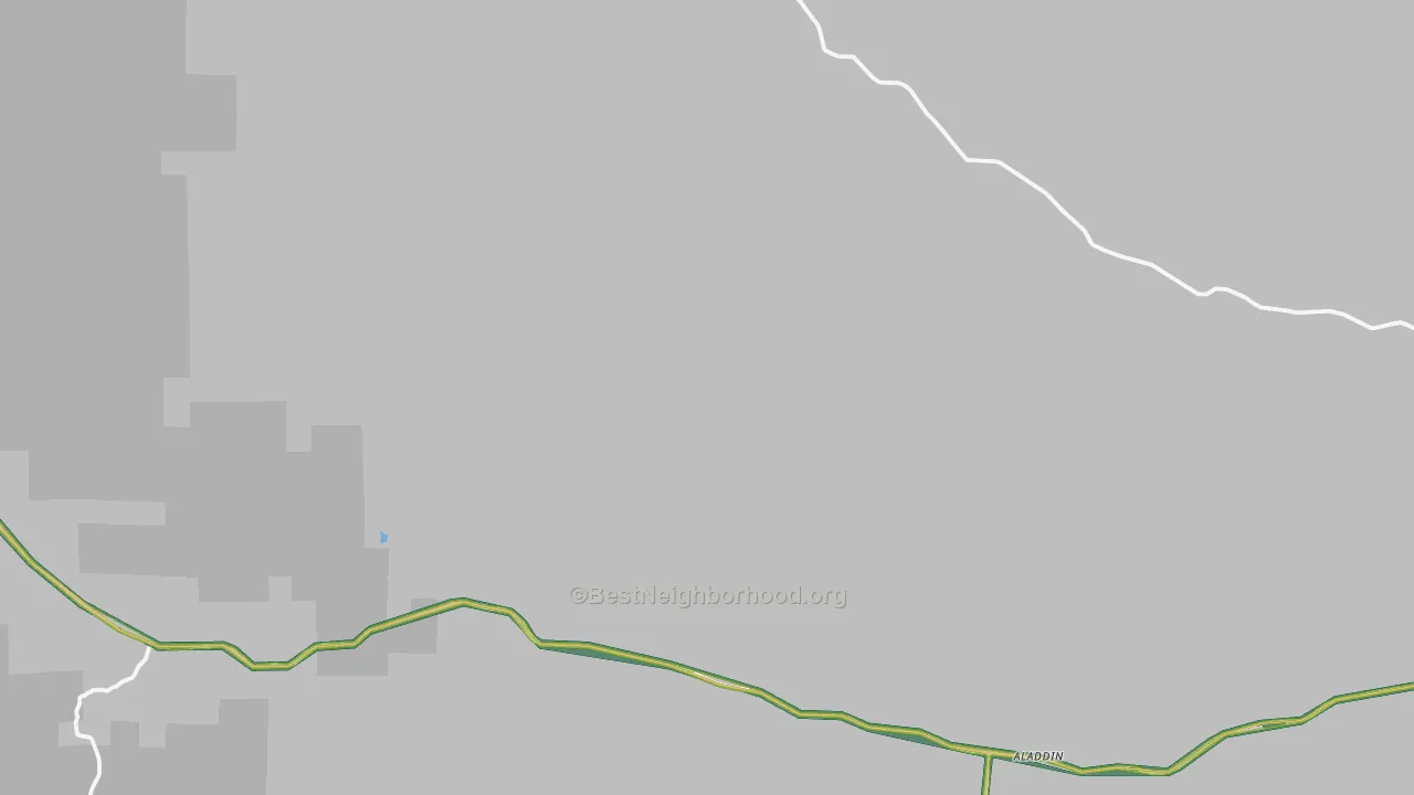 82710, WY Map of Noise Levels in 82710