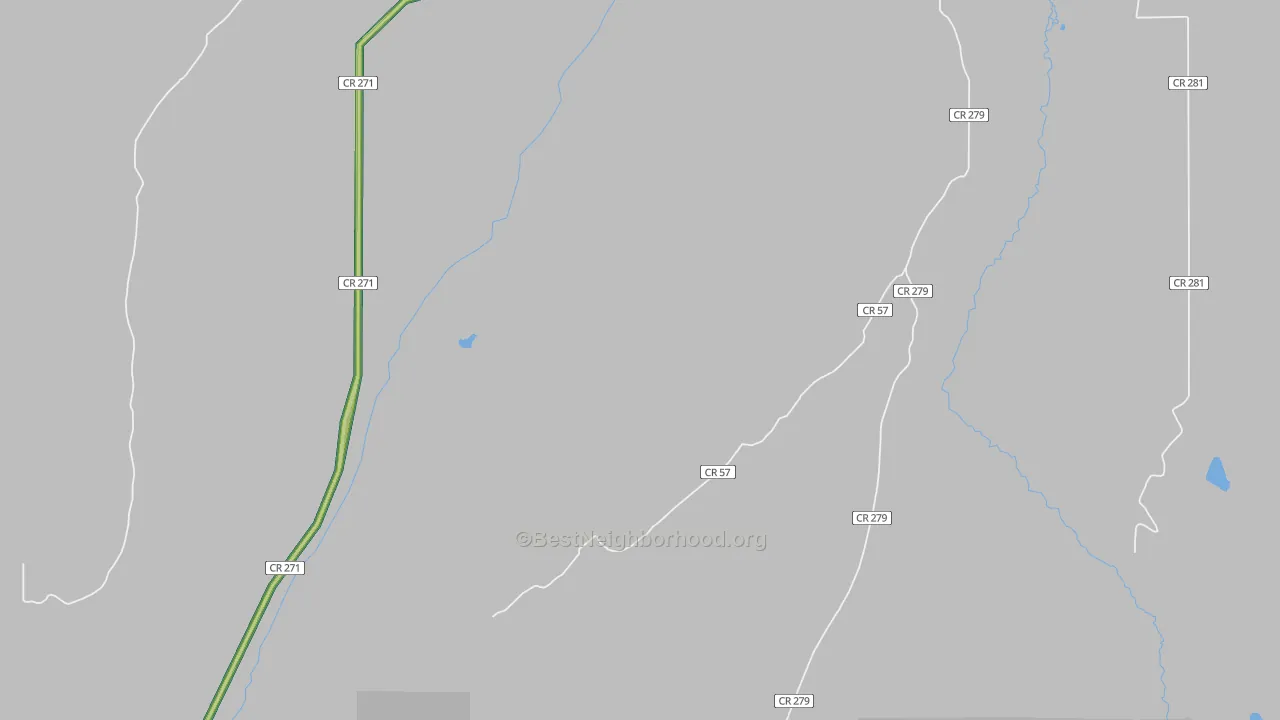 82944, WY Map of Noise Levels in 82944