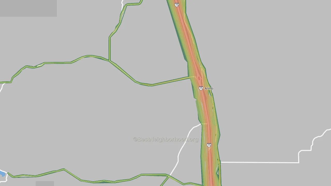 83214, ID Map of Noise Levels in 83214