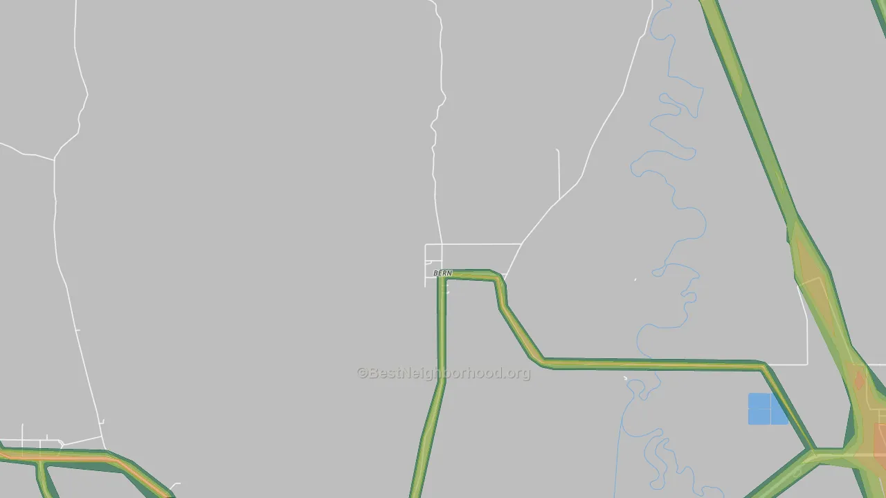 83220, ID Map of Noise Levels in 83220