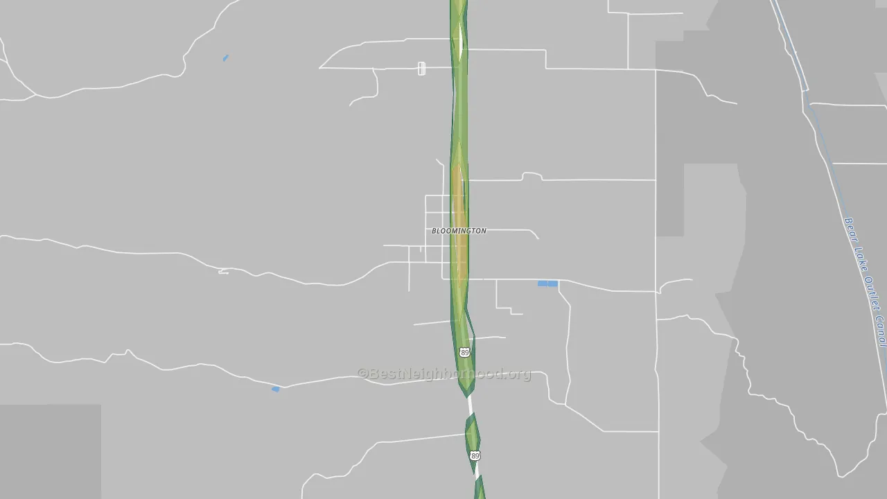 83223, ID Map of Noise Levels in 83223