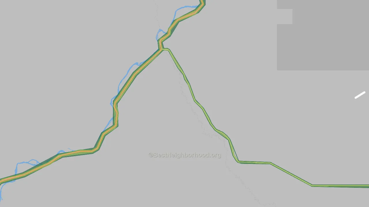 83235, ID Map of Noise Levels in 83235
