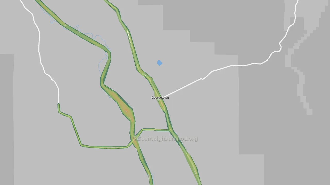 83239, ID Map of Noise Levels in 83239