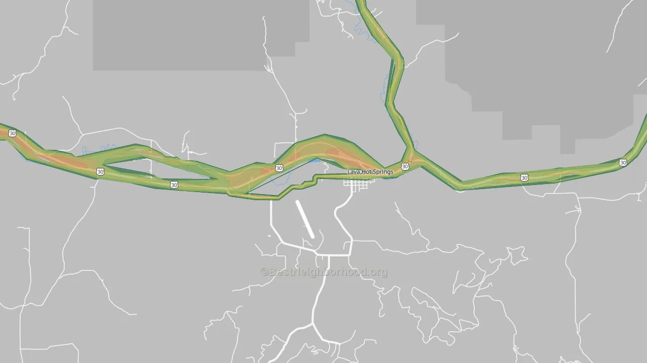 83246, ID Map of Noise Levels in 83246