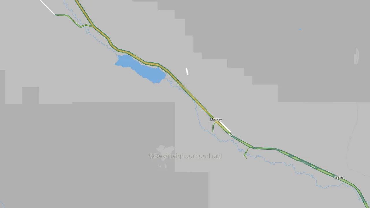 83251, ID Map of Noise Levels in 83251
