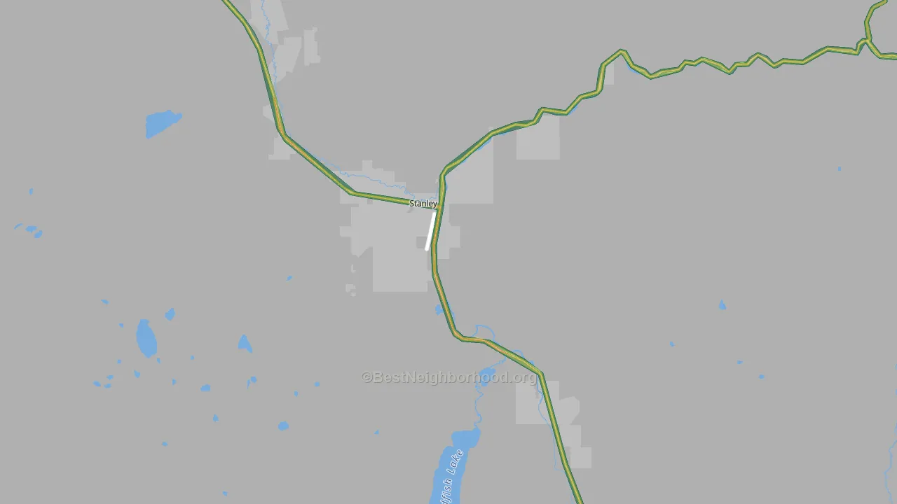 83278, ID Map of Noise Levels in 83278